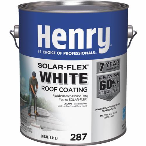 HE287SF073 Henry Solar-Flex White Elastomeric Roof Coating