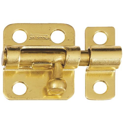 N213405 National 1834 Solid Brass Door Barrel Bolt