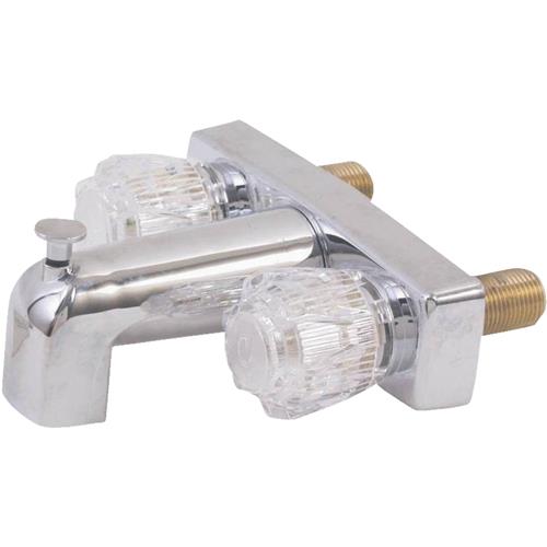 P-019NB United States Hardware Chrome Bath Faucet for Mobile Homes