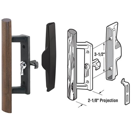 C 1095 Prime-Line Internal Lock Sliding Patio Door Handle Set