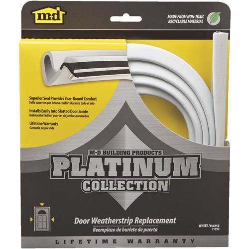 91892 M-D Platinum Collection Kerf Style Door Weatherstrip Replacement