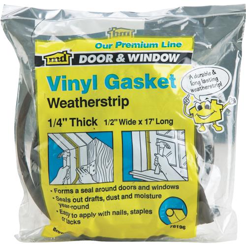 78394 M-D Vinyl Gasket Door Jamb Weatherstrip