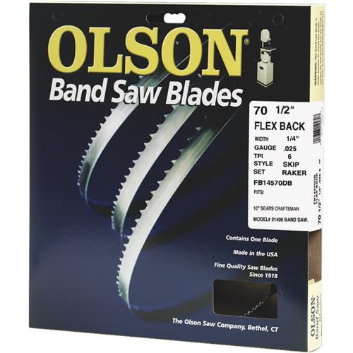 FB08593DB Olson Flex Back Band Saw Blade