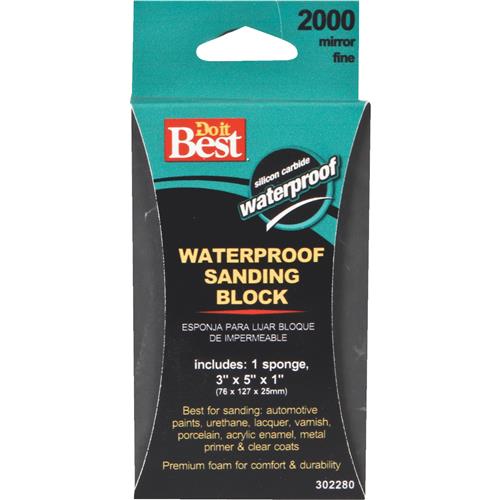 8333004 Do it Best Waterproof Sanding Sponge