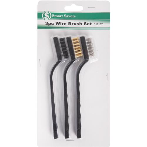 BR003 Smart Savers 3-Piece Wire Brush Set