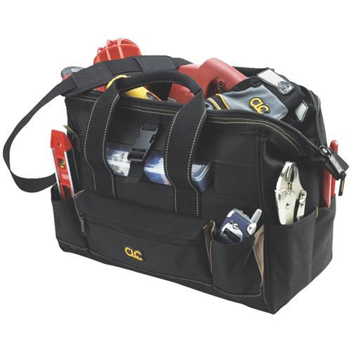 1534 CLC 25-Pocket Tool Bag with Top-Side Tray