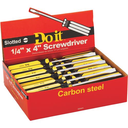322423 Do it Slotted Screwdriver Impulse Display