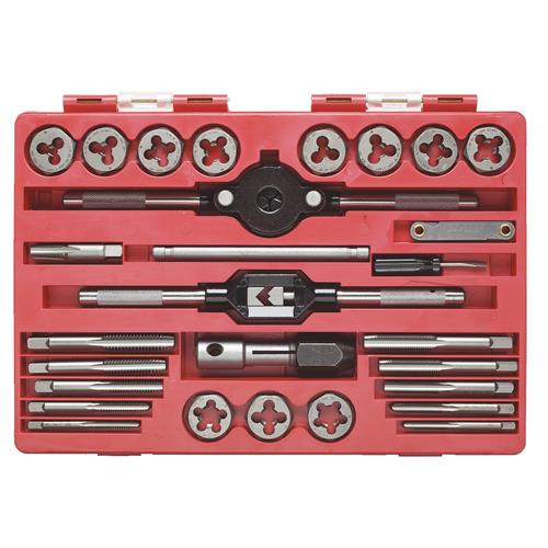 98904 Century Drill & Tool 40-Piece Tap and Die Fractional Set