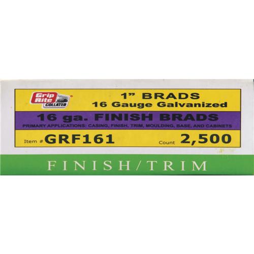 GRF161 Grip-Rite Straight Finish Nail