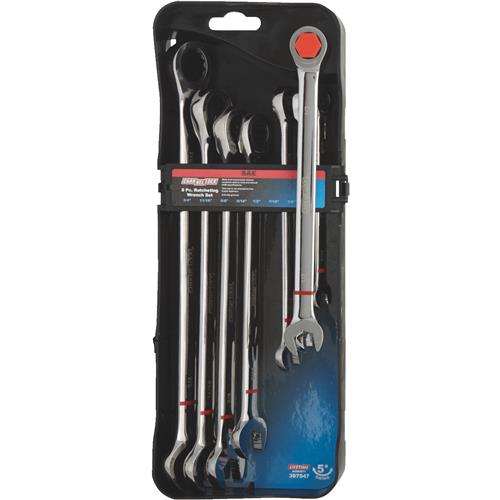 397547 Channellock 8-Piece Ratcheting Combination Wrench Set