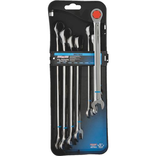 397555 Channellock 8-Piece Metric Ratcheting Combination Wrench Set