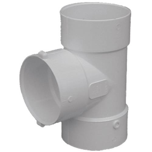 414104BC IPEX Canplas PVC Sanitary Bull Nose Tee