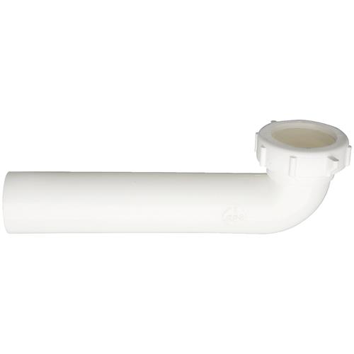 104WK White Plastic Slip-Joint Waste Arm