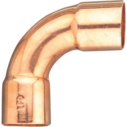 W01600T NIBCO Long Turn 90 Degree Copper Elbow