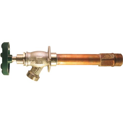456-04LF Arrowhead Brass 1/2 In. Copper SWT X 1/2 In. MIP Standard Frost Free Wall Hydrant