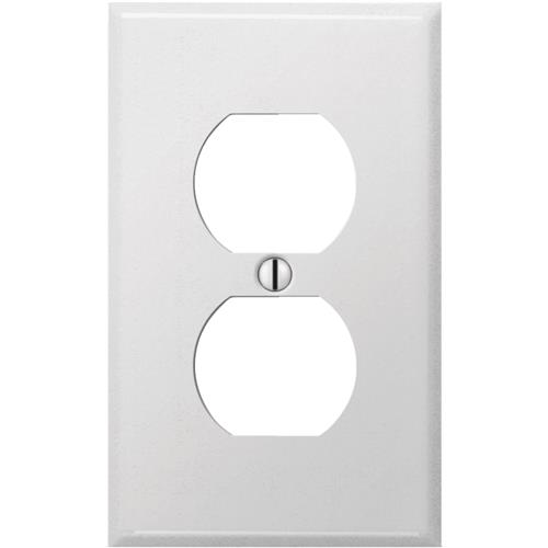 C981DDW Amerelle PRO Stamped Steel Outlet Wall Plate