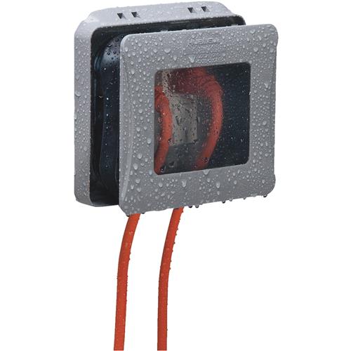 ML2500G Hubbell Double Gang Expandable In-Use Outdoor Outlet Cover
