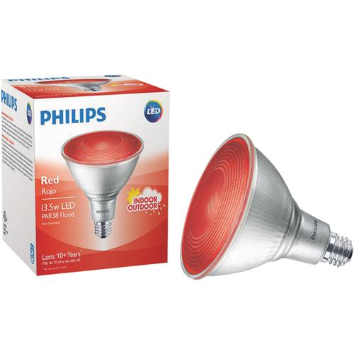 568261 Philips PAR38 Colored LED Floodlight Light Bulb