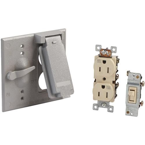 5166-5WRTR Bell Weatherproof Outdoor Switch & Outlet Cover