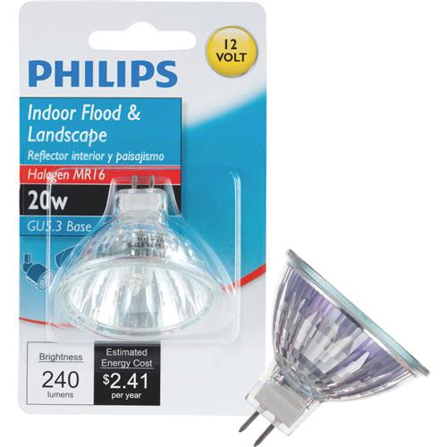 569979 Philips GU5.3 Base MR16 Halogen Floodlight Light Bulb