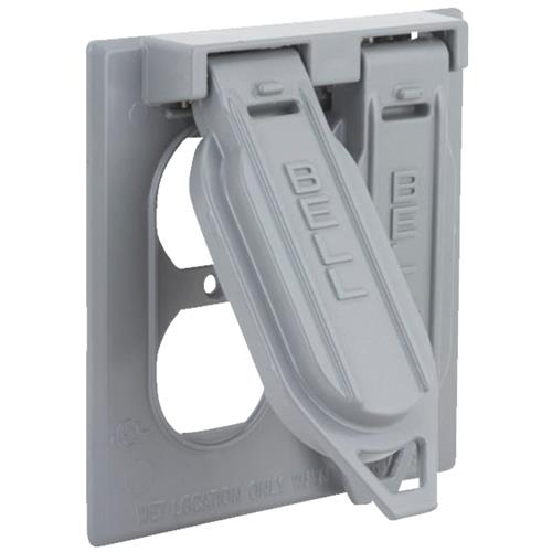 5148-5 Bell Weatherproof Aluminum Outdoor Outlet Cover