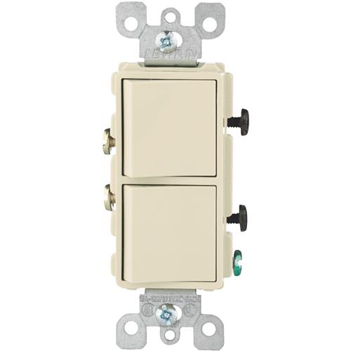 R51-05634-0IS Leviton Single Pole Duplex Switch
