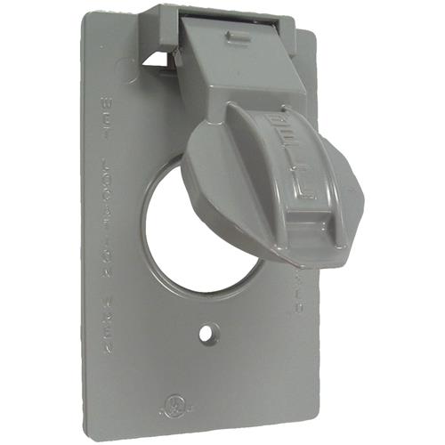 5155-5 Bell Single Receptacle Weatherproof Outdoor Outlet Cover