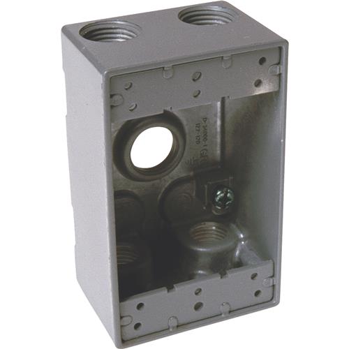 5331-0 Hubbell Single Gang Weatherproof Outdoor Outlet Box