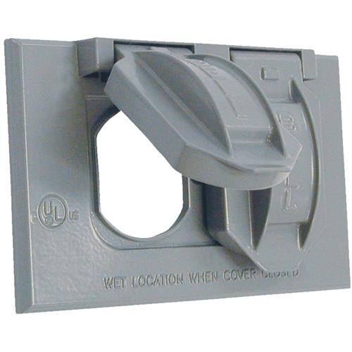 5180-0 Bell Horizontal Mount Weatherproof Outdoor Outlet Cover