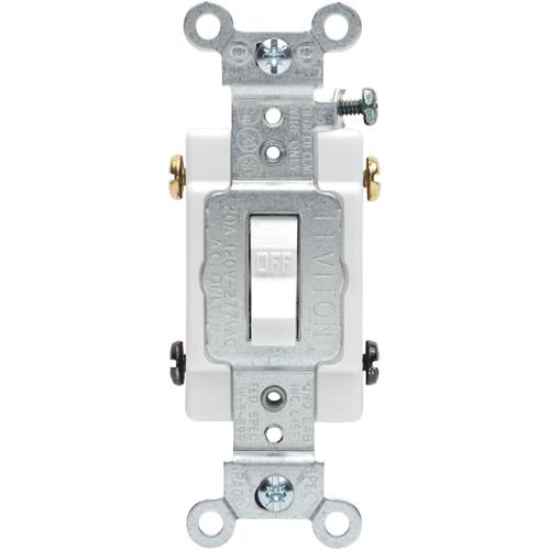 S07-CS220-2IS Leviton Grounded Quiet Double Pole Switch