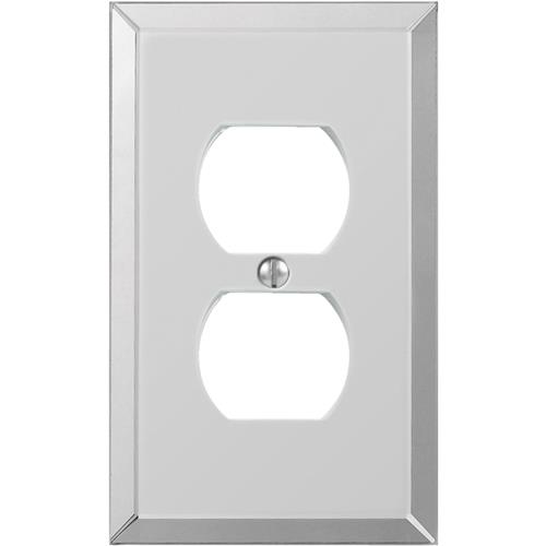 66D Amerelle Beveled Mirror Outlet Wall Plate