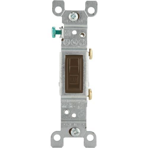 M24-1451-2WM Leviton Toggle Single Pole Grounded Switch