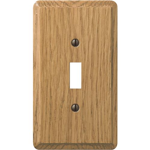 901TTTL Amerelle Wood Switch Wall Plate