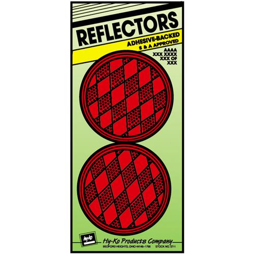 CDRF-4R Hy-Ko Press-On Reflector