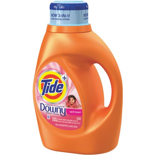 87453 Tide+ Downy 2X Liquid Laundry Detergent