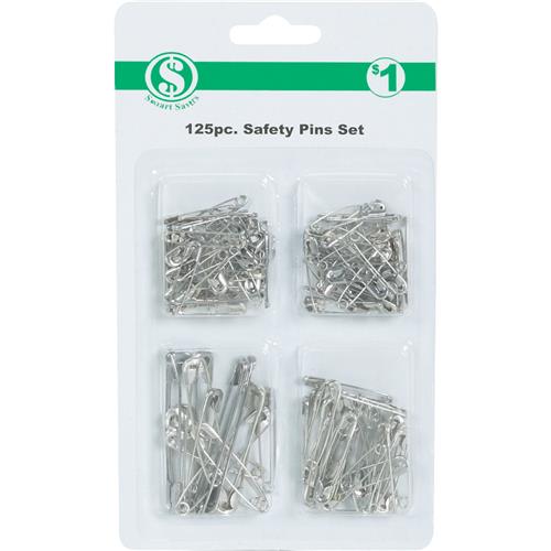 606552 Smart Savers Assorted Size Safety Pins