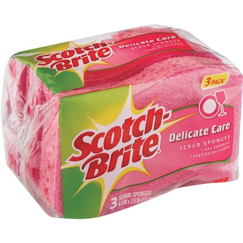 DD-3-8 Scotch-Brite Delicate Care Scrub Sponge