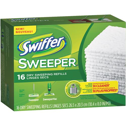21457 Swiffer Sweeper Cloth Mop Refill