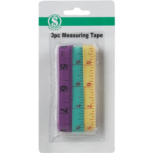 AR047 Smart Savers 3-Piece Measuring Tape