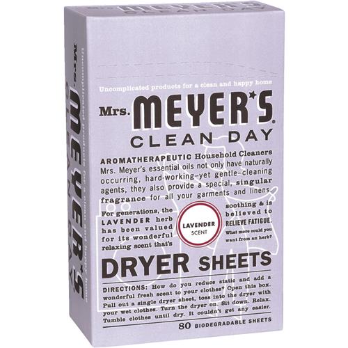 14448 Mrs. Meyers Clean Day Dryer Sheet