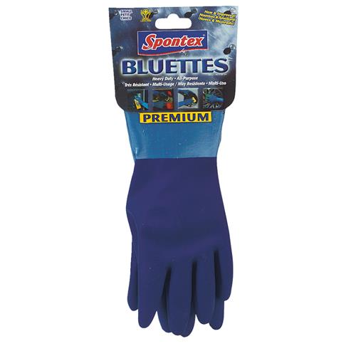 17005 Spontex Bluettes Neoprene Rubber Glove