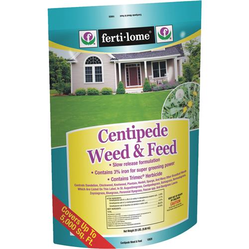 10926 Ferti-lome Centipede Weed & Feed Lawn Fertilizer With Weed Killer