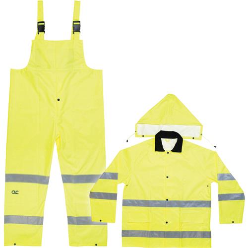 44033/XL West Chester 3-Piece Hi Visibility Rain Suit