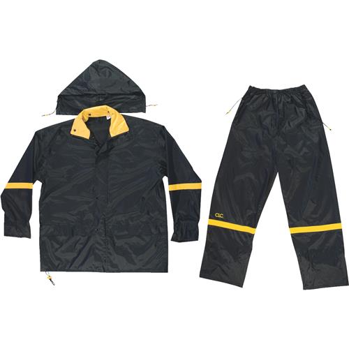 44520/2XL West Chester 3-Piece Black Rain Suit