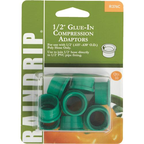 R376CT Raindrip Glue-In Hose-To-Drip Adapter