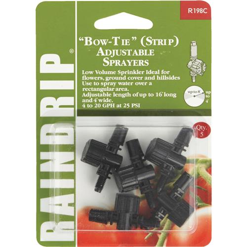 R198CT Raindrip Bow Tie Adjustable Sprinkler Head Sprayer
