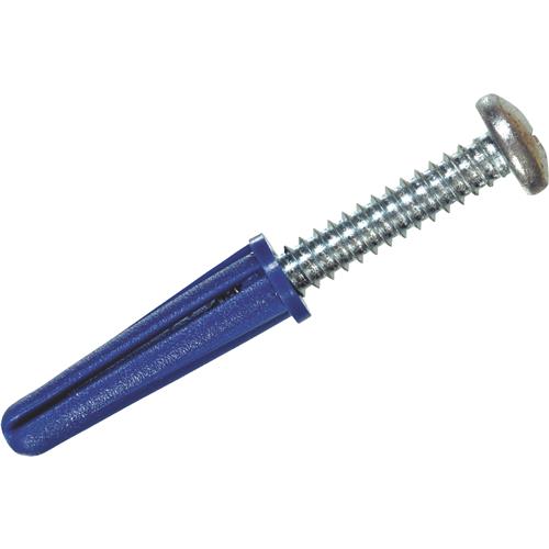 5069 Hillman PHP SMS Blue Conical Plastic Anchor