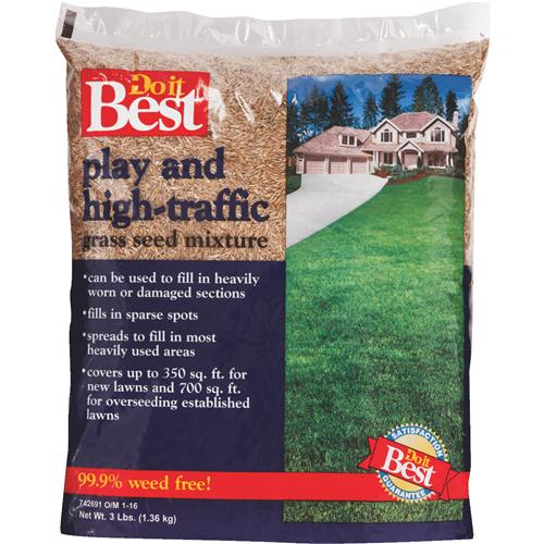 13086 Best Garden Premium Play & High Traffic Grass Seed