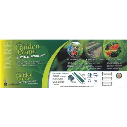 DE GK 20 Dare Garden Safe Electric Fence Kit