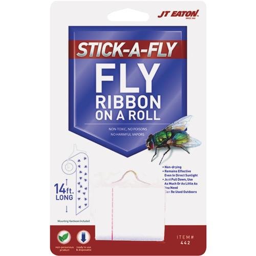 442 JT Eaton Stick-A-Fly Ribbon On A Roll
